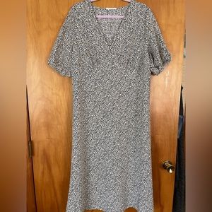 Primark puff sleeve dress 🩵